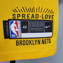 Regata Brooklyn Nets Commemorative Edition Yellow 20/21
