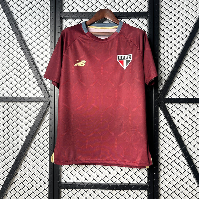 Camisa São Paulo Treino 25/26 - Vermelho
