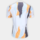 Camisa Real Madrid 25/26 Pré Jogo Adidas Masculina - Branco+Laranja