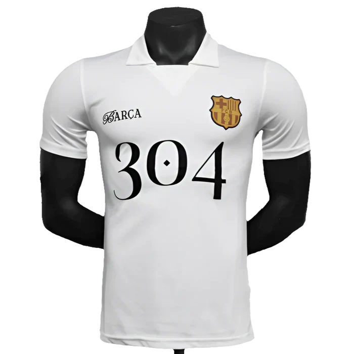 Camisa Barcelona Edição Especial 25/26 - Branca - Versão Jogador
